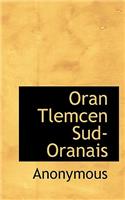 Oran Tlemcen Sud-Oranais: (French)
