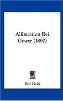 Alliteration Bei Gower (1890)