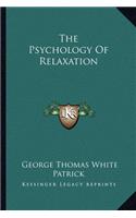 The Psychology Of Relaxation