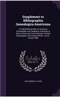 Supplement to Bibliographia Genealogica Americana