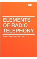 Elements of Radio Telephony