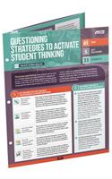 Questioning Strategies to Activate Student Thinking (Quick Reference Guide 25-Pack)