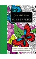 Butterflies: Gorgeous Coloring Books with More Than 120 Pull-Out Illustrations to Complete