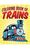 Coloring Book of Trains