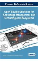 Open Source Solutions for Knowledge Management and Technological Ecosystems