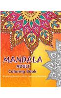 Mandala art Adult Coloring Book