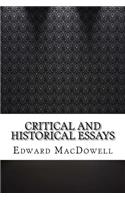 Critical and Historical Essays
