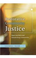 Restorative Community Justice