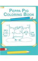 Peppa Pig Coloring Book: High-quality coloring book. Peppa's and friends adventures. Coloring book for kids ages 2-4, 4-8