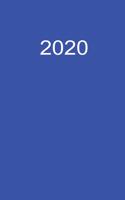 2020: Manager Timer 2020 A5 Blau