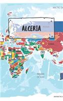 Algeria: Ruled Travel Diary Notebook or Journey Journal - Lined Trip Pocketbook for Men and Women with Lines