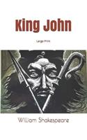 King John: Large Print