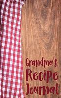 Grandma's Recipe Journal