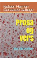 Prosa og vers