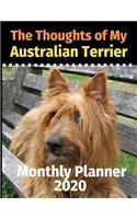 The Thoughts of My Australian Terrier: Monthly Planner