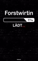 Forstwirtin Lädt... Notizbuch