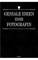 Geniale Ideen einer Fotografin Notizbuch