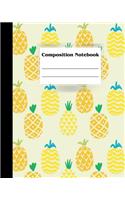 Pineapple Composition Notebook