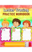 Letter Tracing Practice Workbook: Alphabet Animals, Trace Letters Of The Alphabet And Words Plus Trace Shapes And Patterns Workbook (Jumbo Size)