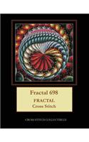 Fractal 698: Fractal Cross Stitch Pattern