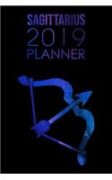 Sagittarius Planner: 2019: Zodiac Star Sign: Planner and Notebook