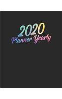 2020 Planner Yearly: (12 Month Planners)