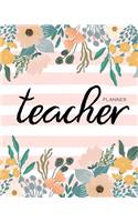 Lesson Planner for Teachers 2019-2020