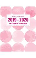 2019-2020 Academic Planner Weekly and Monthly