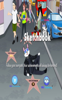 SpotZ the Frenchie(R) Brand Sketchbook - Follow Your Own Path