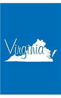 Virginia - Cobalt Blue Lined Notebook with Margins