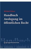 Handbuch Auslegung Im Offentlichen Recht