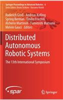 Distributed Autonomous Robotic Systems