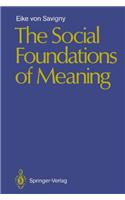 Social Foundations of Meaning
