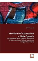 Freedom of Expression v. Hate Speech