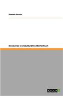 Deutsches transkulturelles Wörterbuch