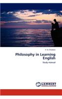 Philosophy in Learning English
