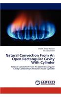 Natural Convection from an Open Rectangular Cavity with Cylinder