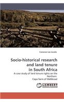 Socio-historical research and land tenure in South Africa