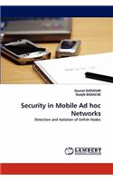 Security in Mobile Ad hoc Networks