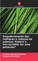 Empoderamento das mulheres e redução da pobreza