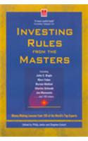 Investing Rules from the Masters