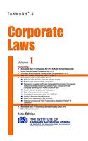 Corporate Laws (Paperback Pocket Edition) (Set of 2 Volumes)