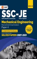 SSC Junior Engineer Paper II - Mechanical Engineering- Conventional Solved Papers (Exams Held between 2007-2021)