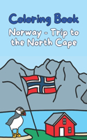 Coloring Book Norway - Trip to the North Cape