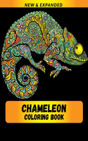 Chameleon Coloring Book (NEW & EXPANDED): Wonderful Chameleon Coloring Book For Chameleon Lover, Adults, Teens