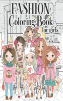 Fashion Coloring Book For Girls
