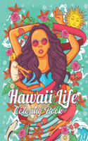 Hawaii Life Coloring Book