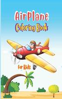 Airplane Coloring Book For Kids