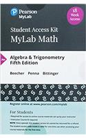 MyLab Math with Pearson eText (up to 18-weeks) Access Code for Algebra and Trigonometry