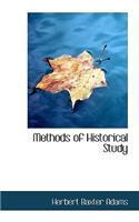 Methods of Historical Study